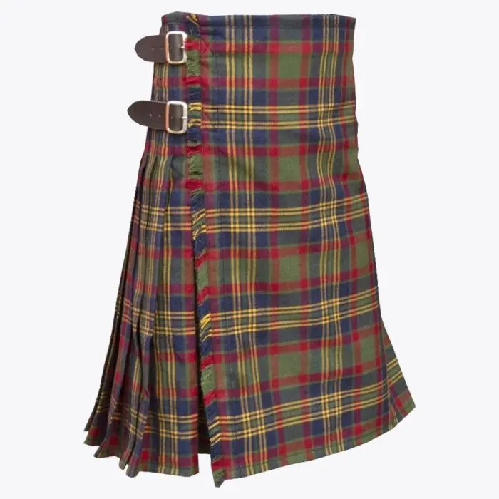 Premium County Cork Tartan Kilt - Scottish Traditional Formal Dress with Timeless Style and Superior Craftsmanship Cultural Classic Fabric