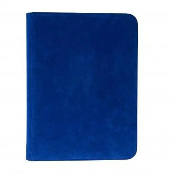 Vivid Deluxe 9-Pocket Zippered PRO-Binder: Blue 0
