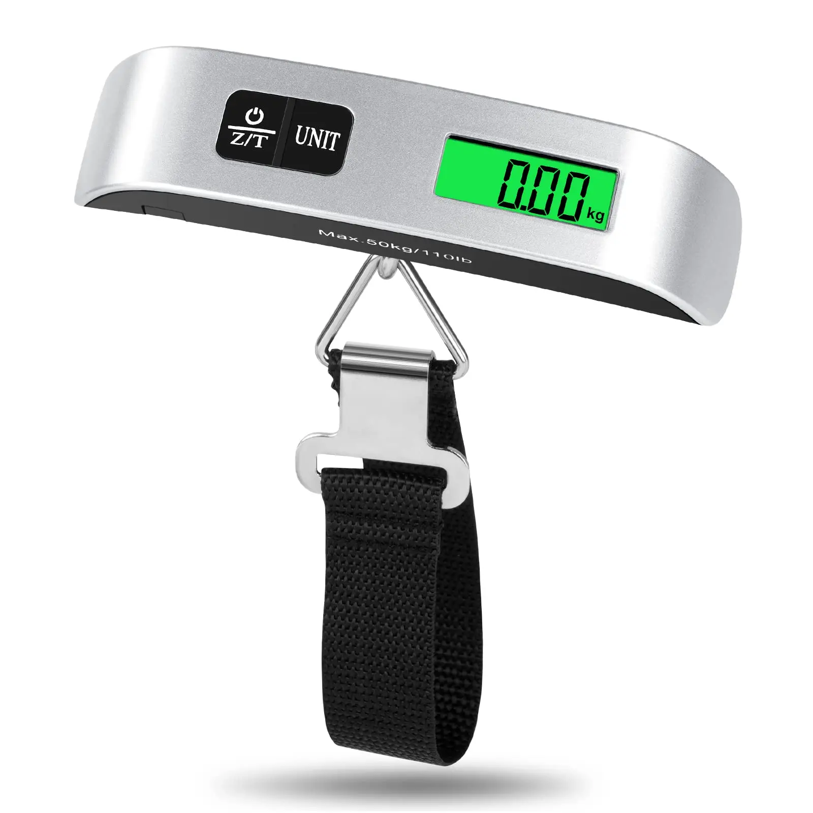 Luggage Scales, Portable Digital Suitcase, Electronic Luggage Scale Hanging with Backlit & Tare Function, Weight Scale Lightweight for Travel Shopping Luggage Bag-Battery not Included