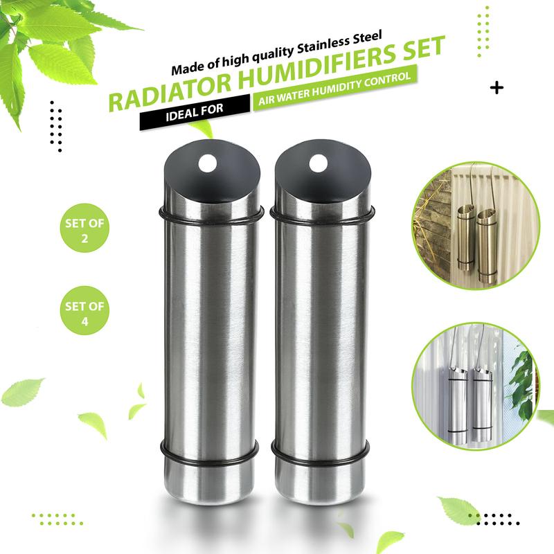 2Pc Stainless Steel Radiator Hanging Humidifiers 4