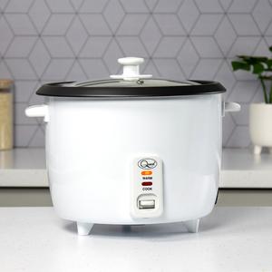 Quest 2.5L Rice Cooker / Upto 10 Servings / Non-Stick Removable Bowl / Keep Warm Functionality / Includes Measuring Cup & Spatula / Cook White or Brown Rice, Porridge and more