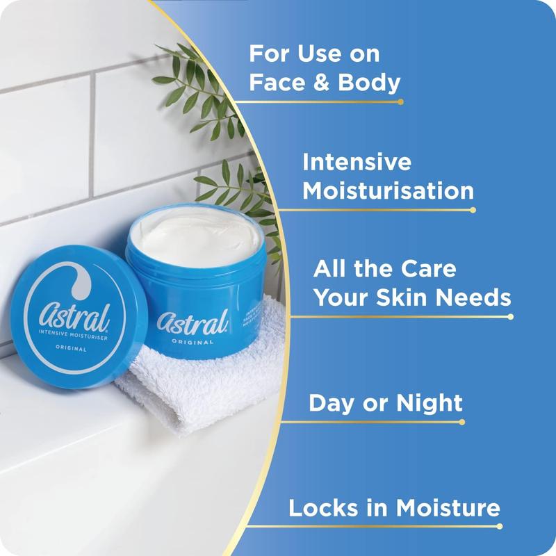 Astral Intensive Moisturiser Original Cream - 500 ml Hydrating Comfort Moisture 1