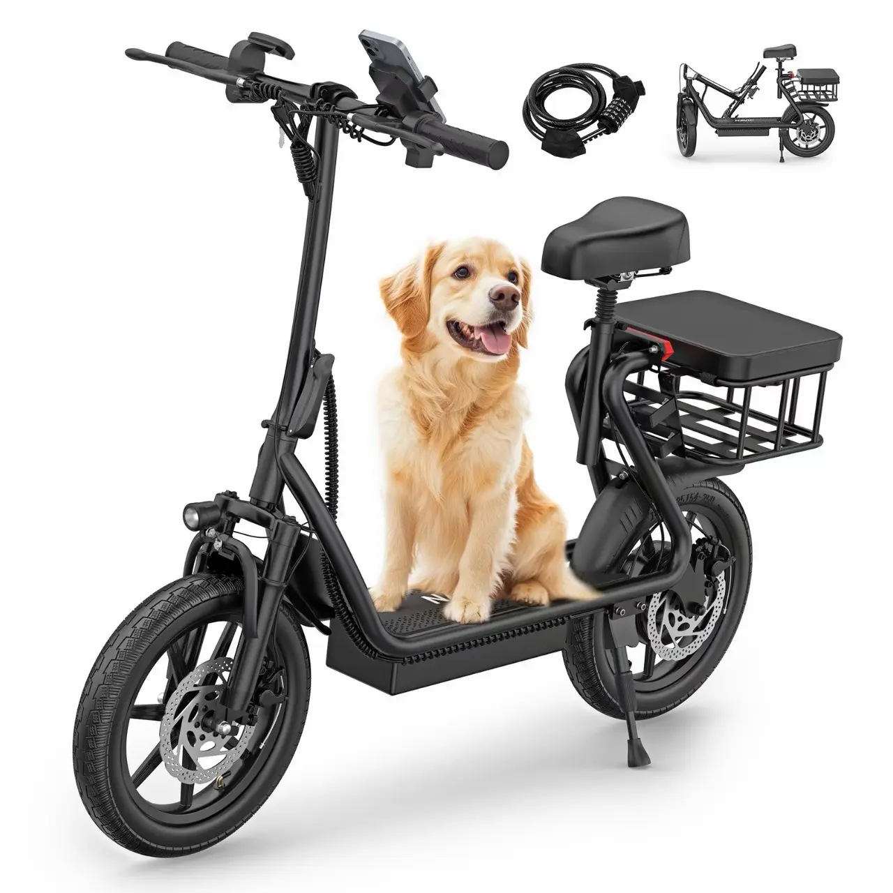 Aovopro ESBS Electric Scooter - Portable and Foldable e-scooter kids