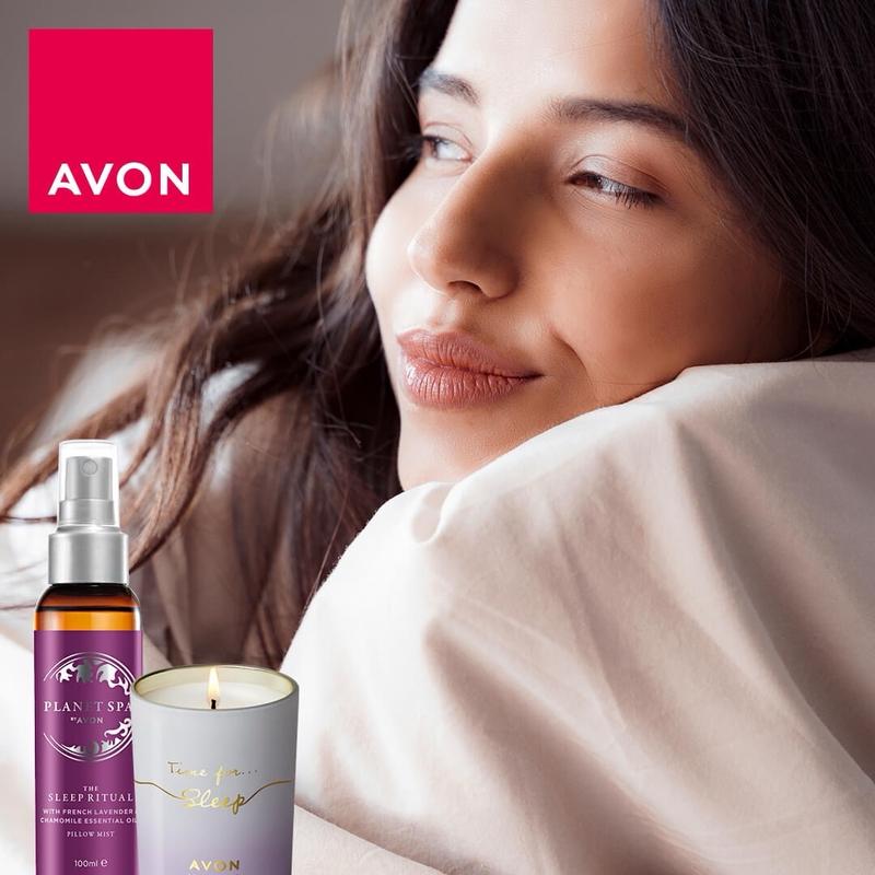 Planet Spa Sleep Ritual Pillow Mist Aromatherapy; the top-rated sleep spray hero, infused with French lavender and chamomile essential oils to help you get the beauty sleep you deserve. Assists sleep, ensures relaxation. oil 3
