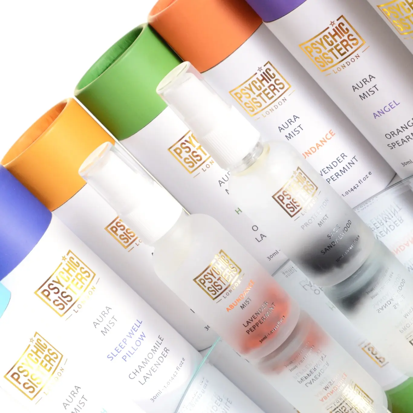 AURA SPRAY MIST - With Affirmation, Gemstones and essential oils