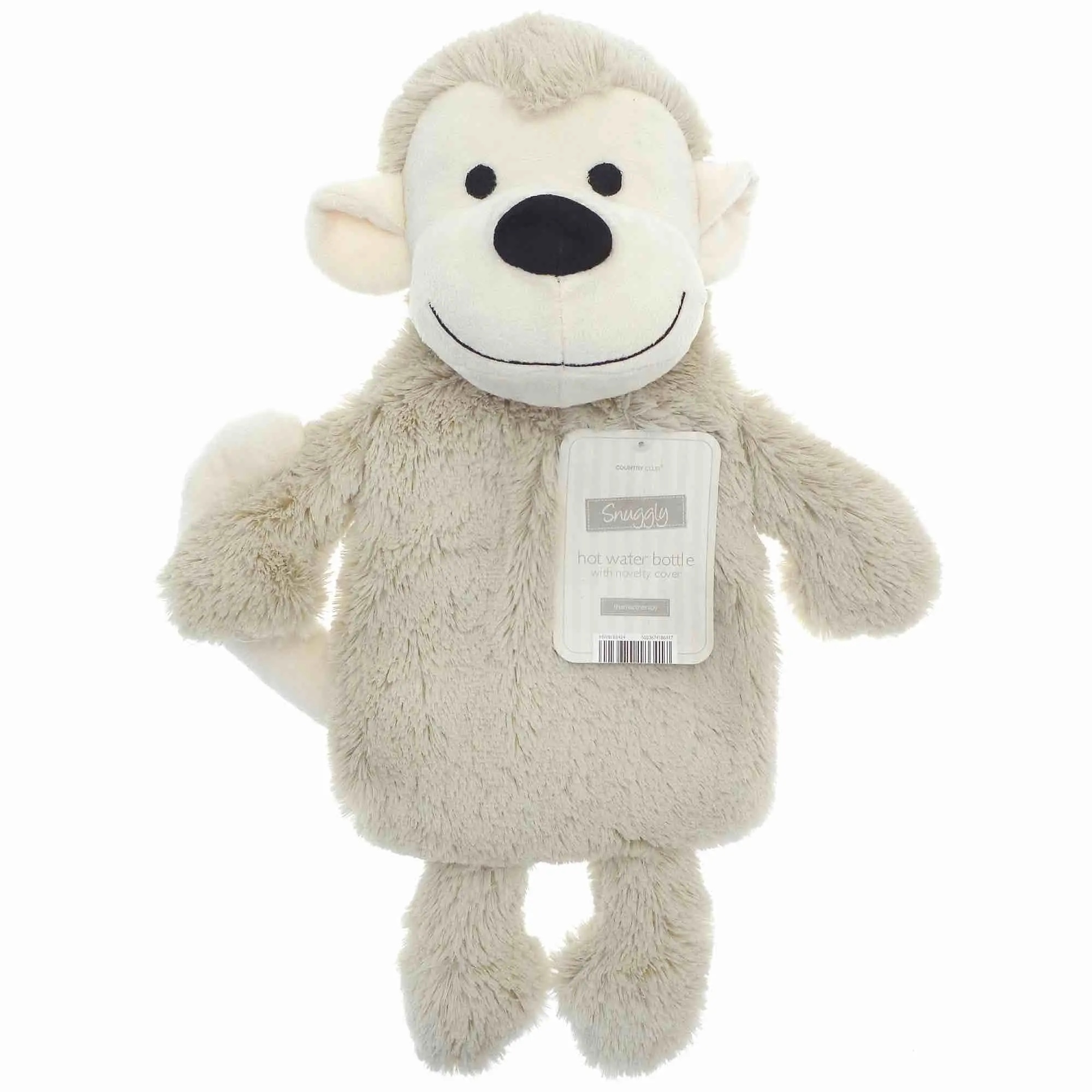 Monkey Novelty Hot Water Bottle (1L)