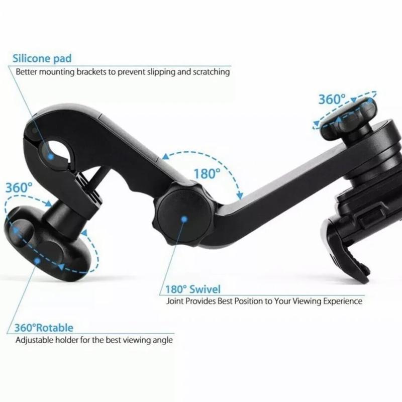 Car headrest tablet holder 6