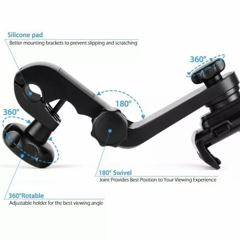 Car headrest tablet holder 6