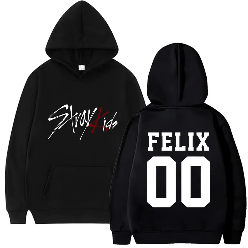 Trendy Kpop Stray Kids SKZ Hoodie Sweatshirt Men Women Straykids Seungmin FELIX HYUNJIN JEONGIN MINHO Casual Printed Hoodie