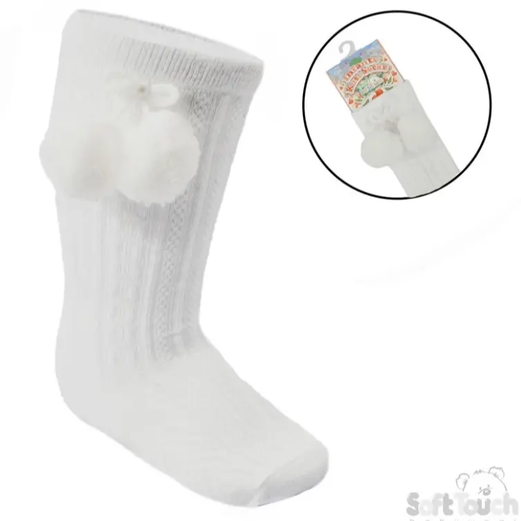 Infants Pom Pom socks
