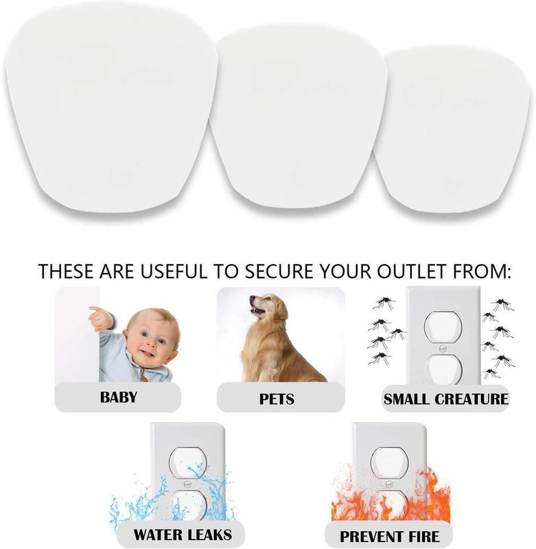 Socket Covers Set of 10 Child Proof Guard Electric Protectors Kids socket tower charger extensioncord powerstrip hager electrical sockets 2