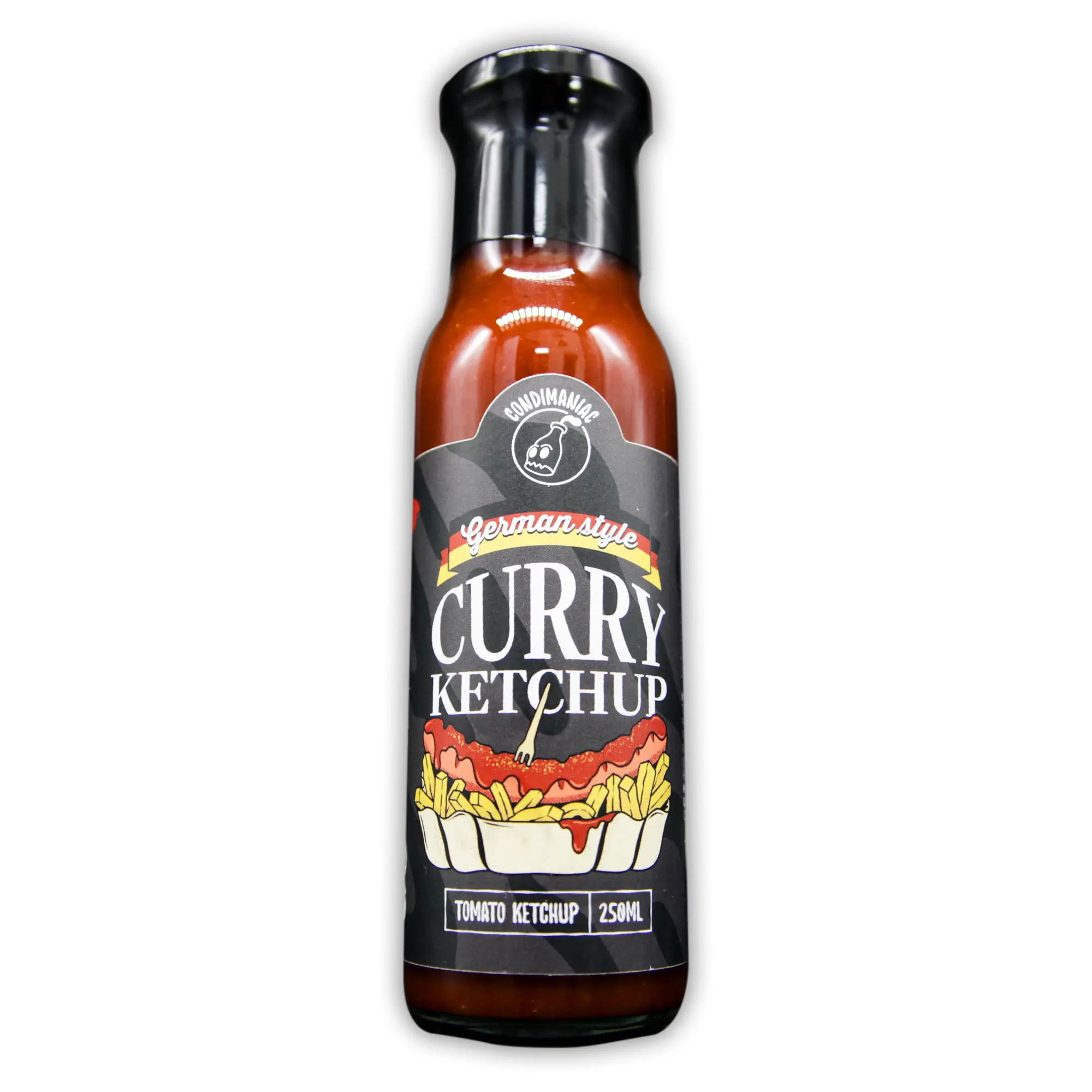 Condimaniac German-Style Curry Ketchup - Tomato Ketchup style Sauce with Curry Flavour