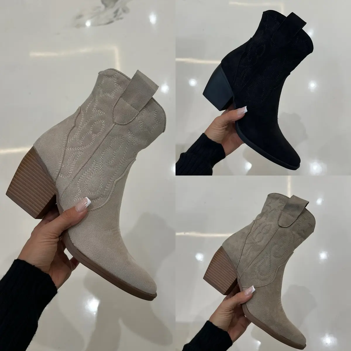 Jolene  - Cowboy Ankle Boots