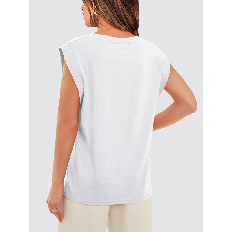 Plus Size Women's Sleeveless Casual Top Relaxed Fit Versatile Summer Wear Ideal for Layering and Everyday Comfort 8