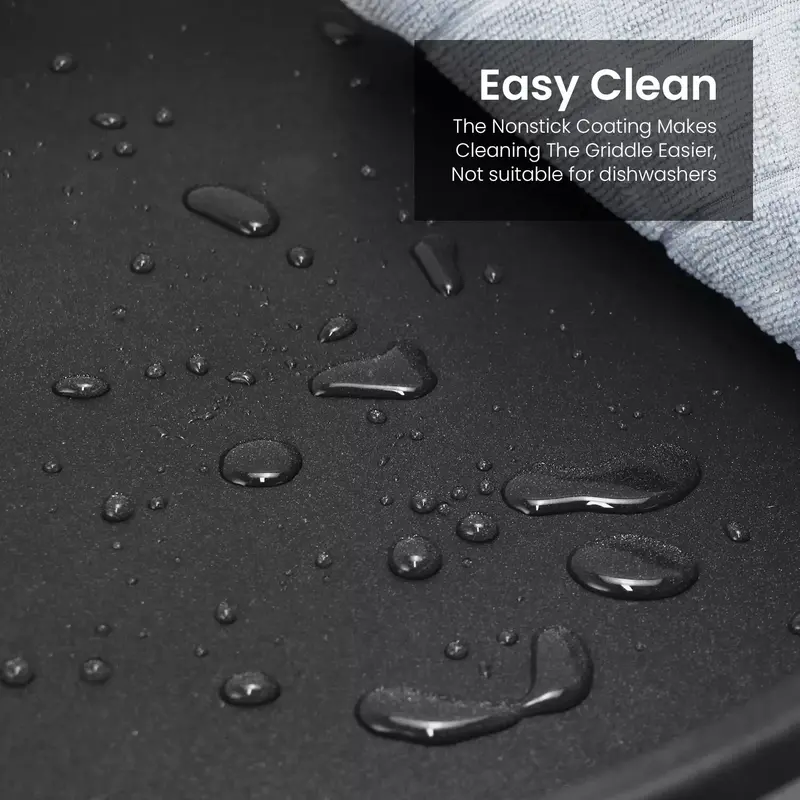 Superlex 30CM Electric Frying Pan with Glass Lid Multi-Function Healthy Cooker Easy Clean 5