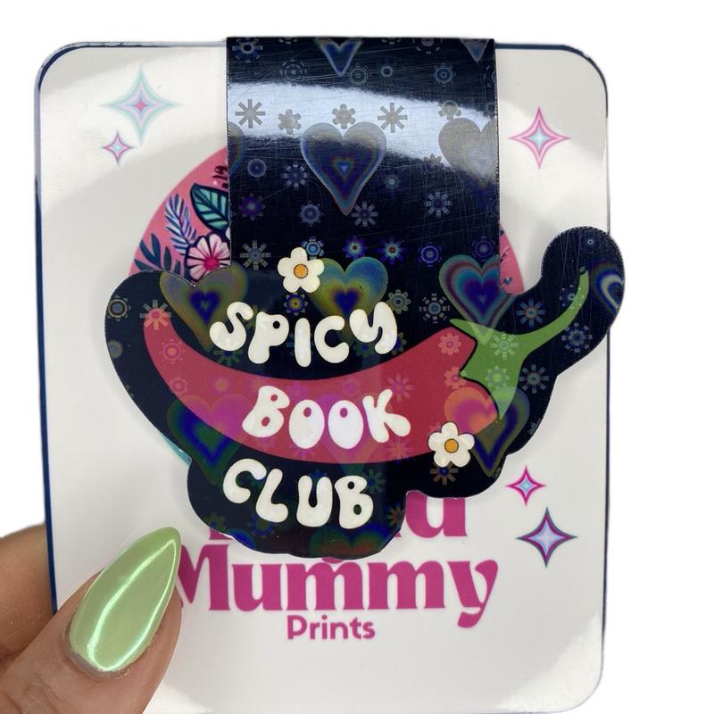 Sizzling Reads: ‘Spicy Book Club’ Magnetic Bookmark 2