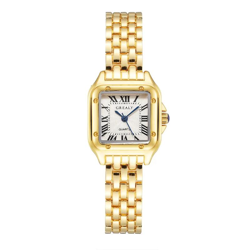 Women Watch Light Luxury Brand Stainless Steel Ladies Fashion Quartz Watches Business Female Clock Bracelet Wristwatch 2