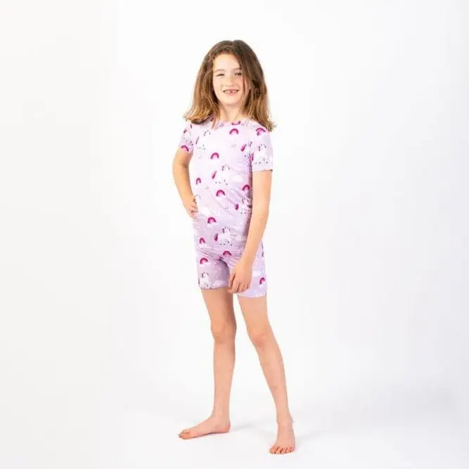 Unicorn Children's Short Sleeve Pyjamas 6