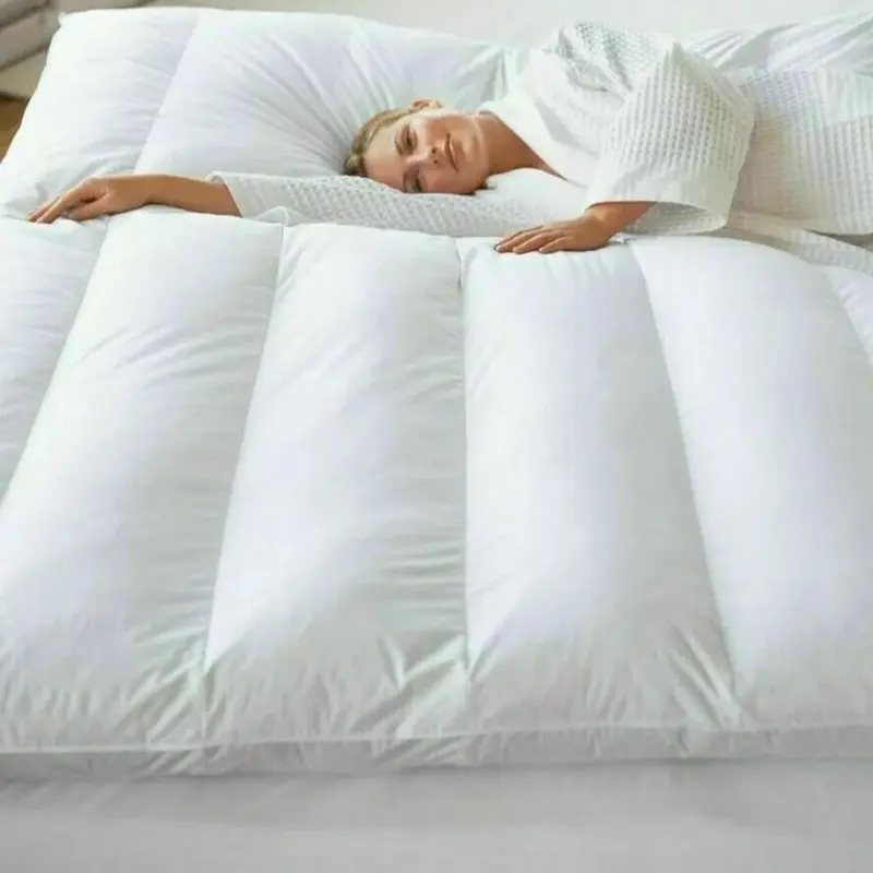 MicroFiber Duvet Quilt 16.5 Tog Extra Deep Hotel Quality - All Sizes, White 8