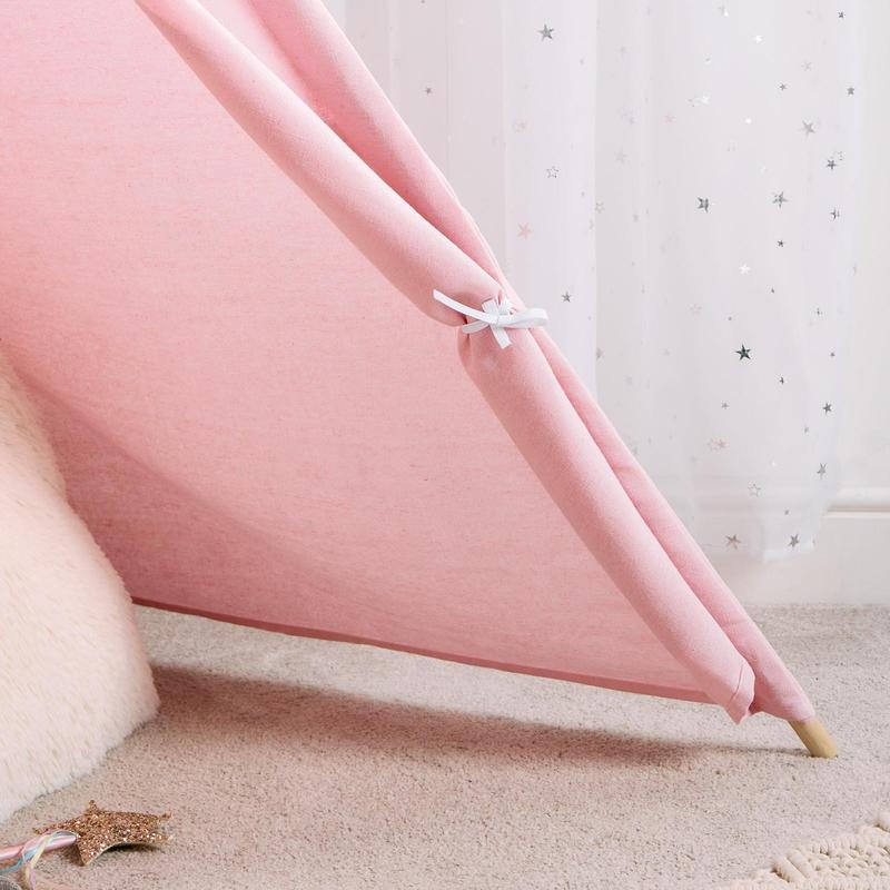 Teepee Play Tent Kids Foldable Sleepover Indoor Childrens 3