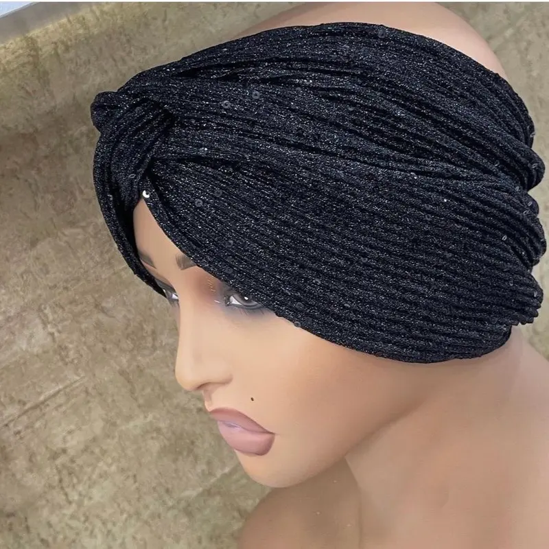 Princess Alice Headband Sling Turban can be worn open or closed 4