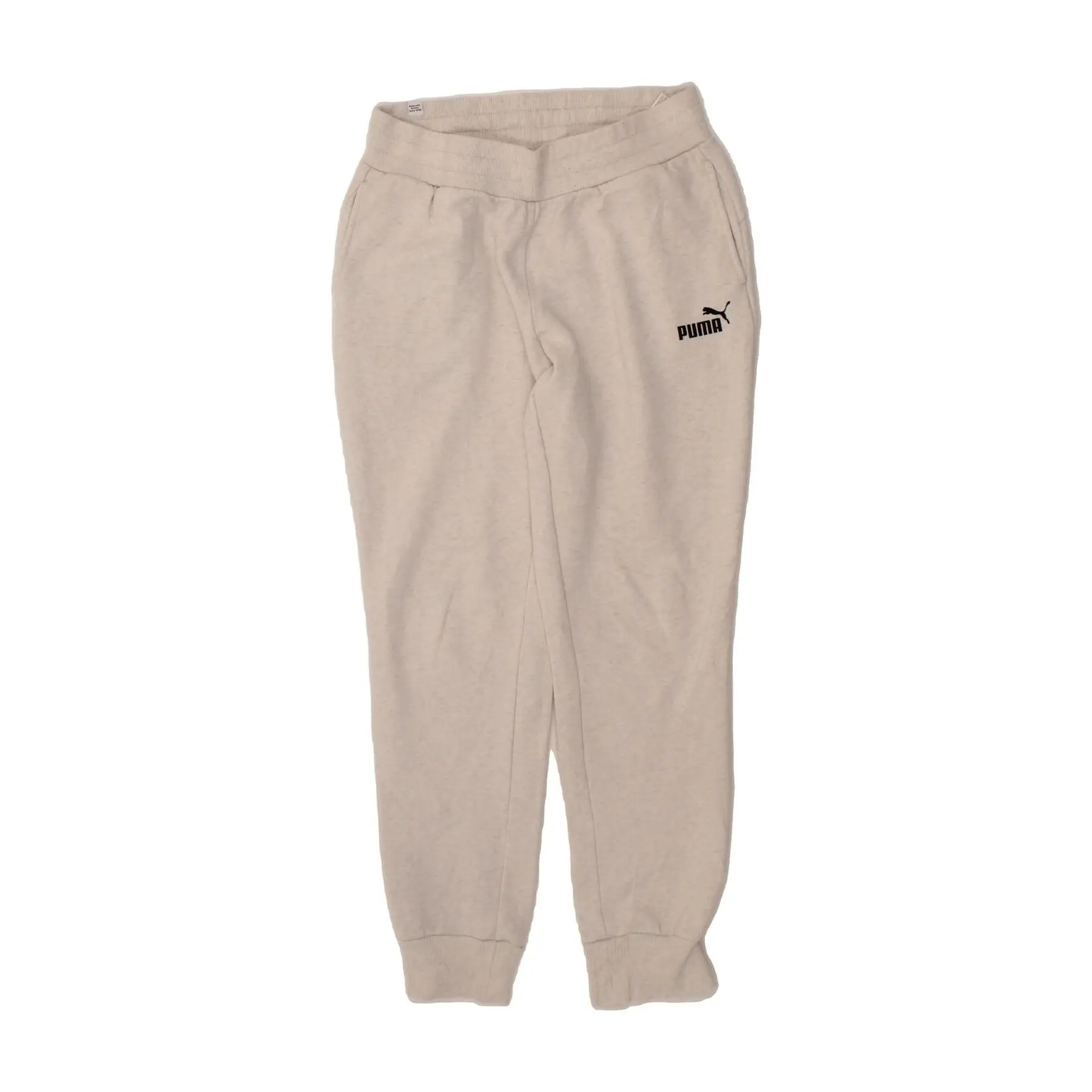 Pre-Owned Vintage PUMA Womens Tracksuit Trousers Joggers UK 12 Medium  Grey Cotton