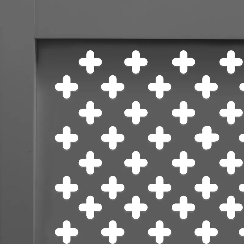 Sundaze MDF Radiator Cover Grey Modern Traditional Wood Grill Shelf Cabinet Furniture Radiatorcover Hallway Furniture 3