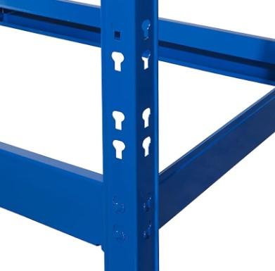 4 Tier Heavy Duty Metal Shelving Rack Unit Garage Storage 150x75x30cm 8