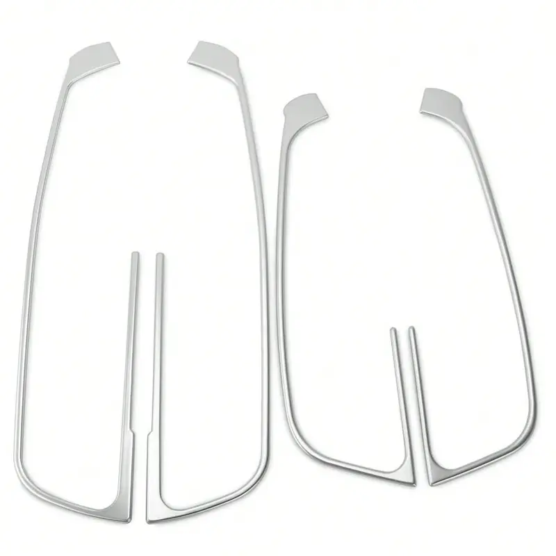 4pcs Stainless Steel Window Glass Lifting Buttons Frame Cover Trim For Audi A3 8V 2013-2020 Car Door Armrest Panel Decoration 1