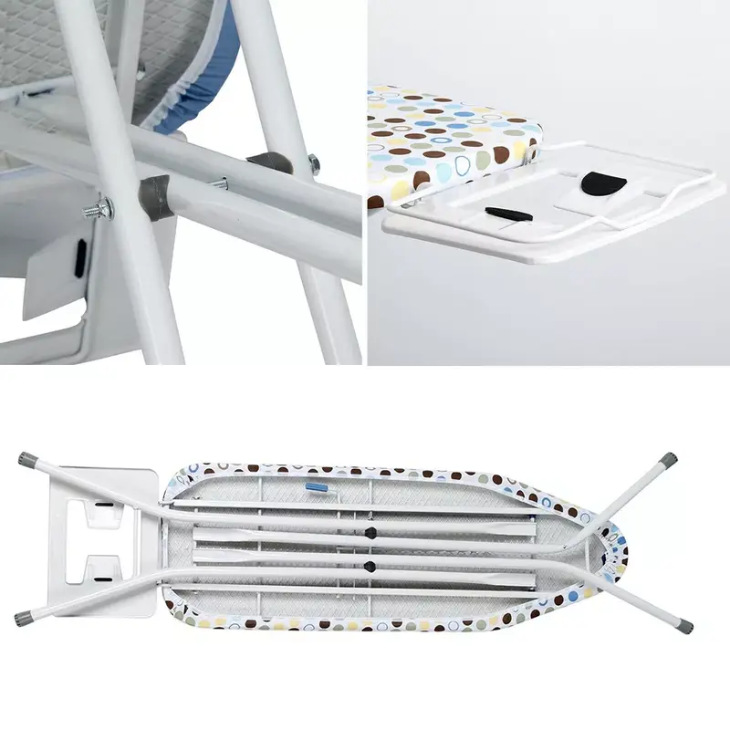 Adjustable Folding Ironing Board Table with Non-Slip Rack 1