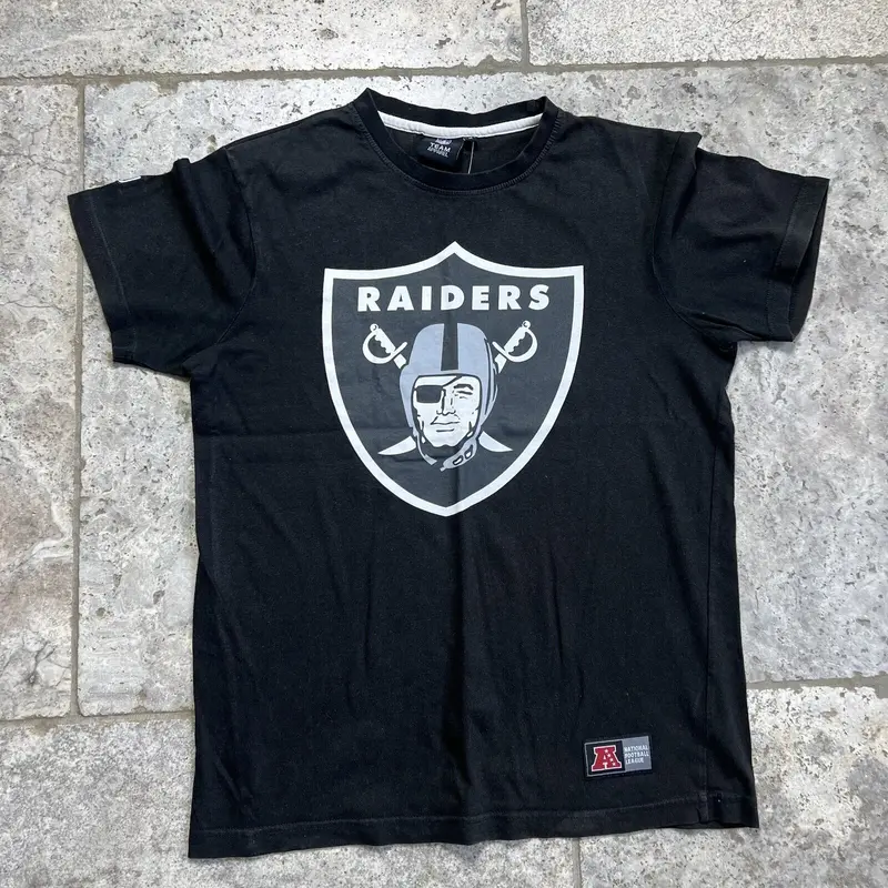 NFL Raiders T Shirt Men’s Medium Menswear Top 1