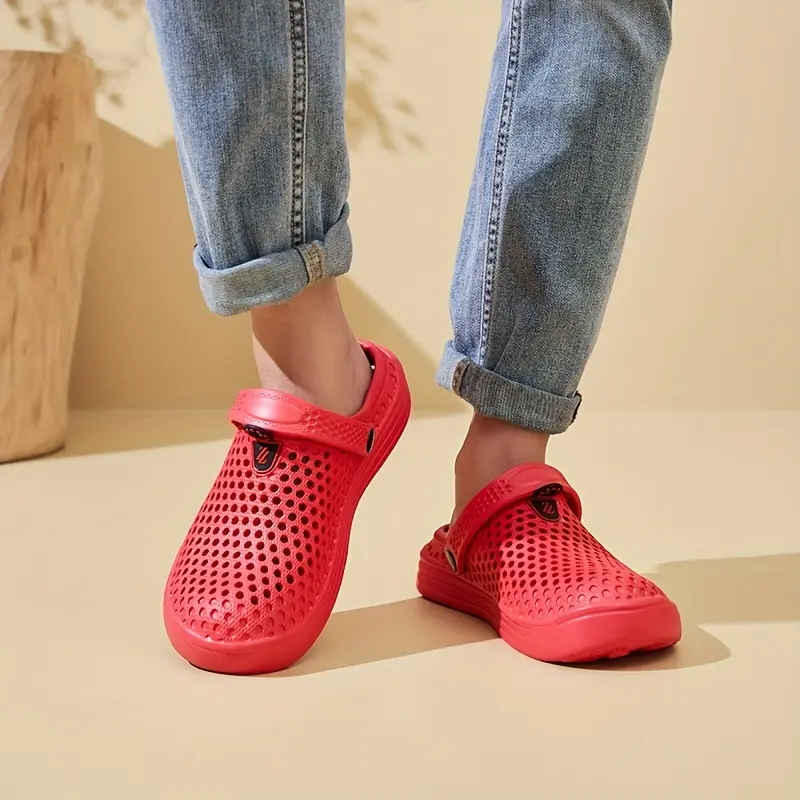 Mens Fashion Clogs - Stylish Slip-on Sandals with Soft Sole - Durable for Outdoor, Garden & Beach - Quick-Dry, Lightweight & Comfortable - Perfect Summer Shoes for Big Sizes Boy Footwear