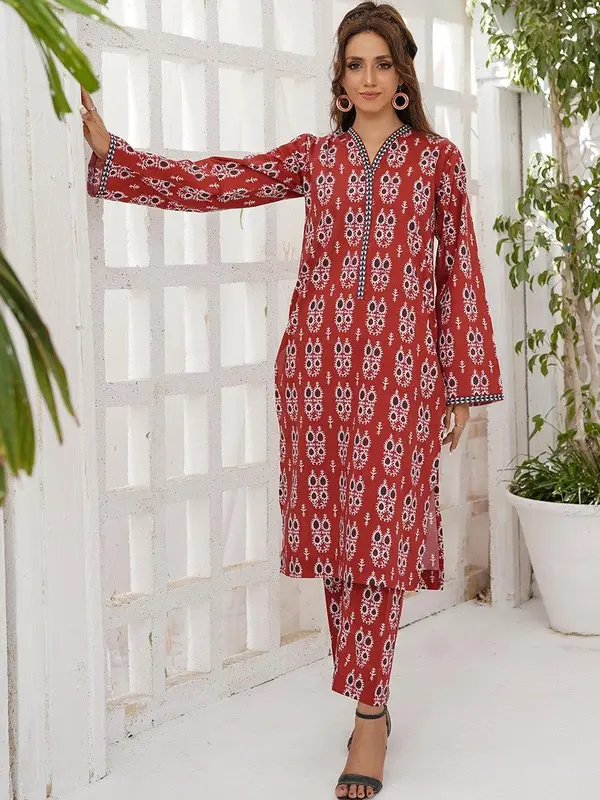 Waniya POPPY Stitched 2 piece Lawn Ladies suit 3