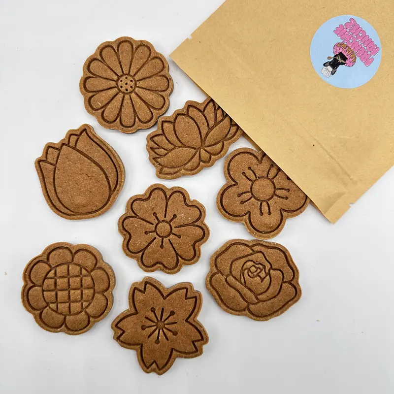 Grain Free Dog Biscuits - Pack of 6 - Random Shapes 3