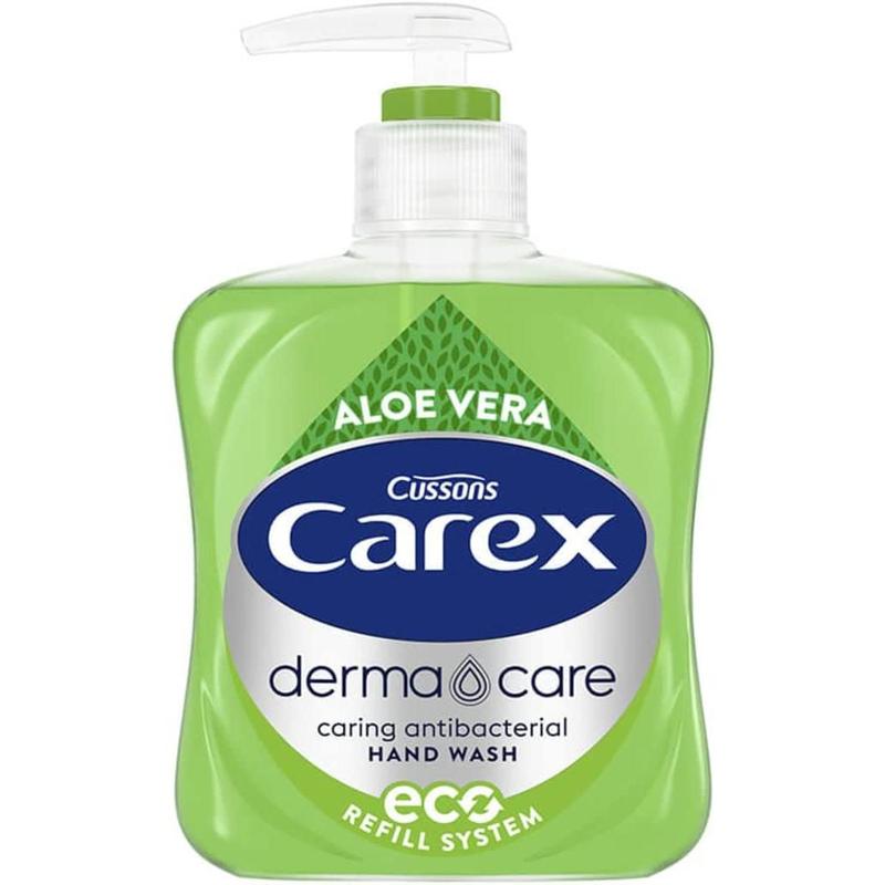 6 x Carex Aloe Vera & Eucalyptus Handwash 250ml 1