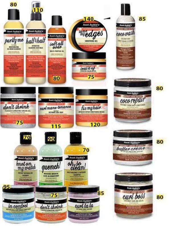 Aunt Jackie's Curls & Coils Moisturising Hair Care Styling Products Full Range 4