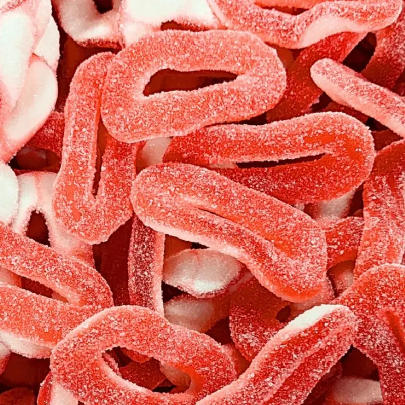 PINK & RED MIX! - Pick & Mix Sweets Pouch - 500g / 750g / 1KG / 1.5KG -  Gift - Movie Night - Jelly / Fizzy / Foam / Gummy Snack Bonbon Candies 5
