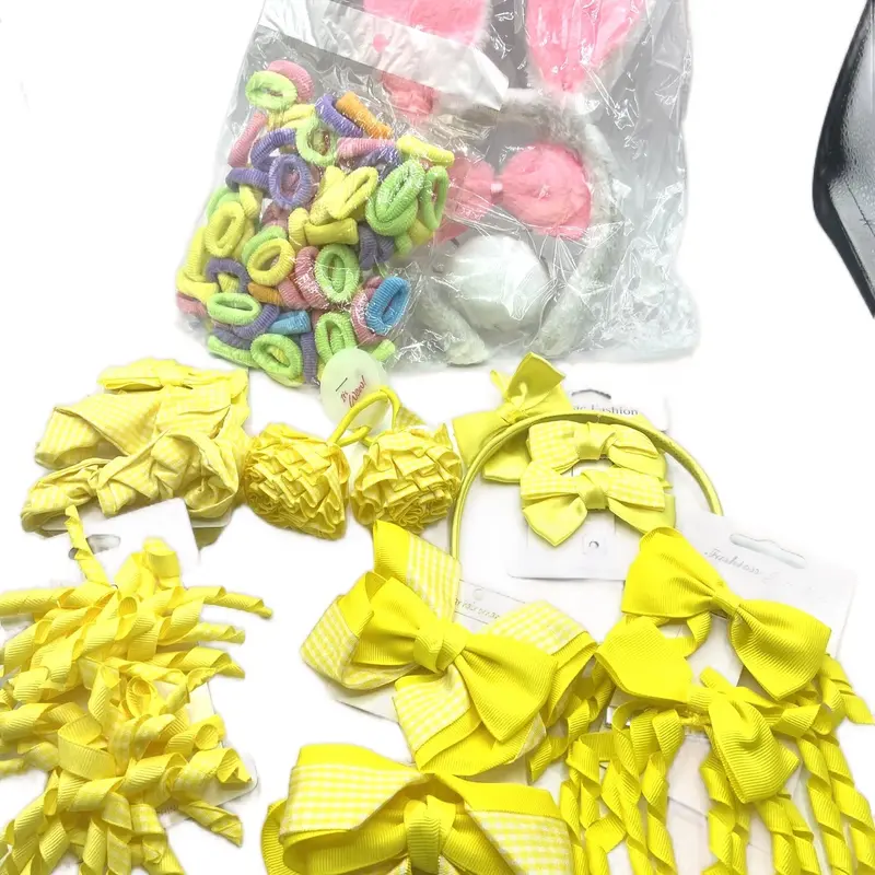 EASTER COLLECTION - SPRING COLOUR HAIR ACCESSORIES AND BUNNY COSTUME 0