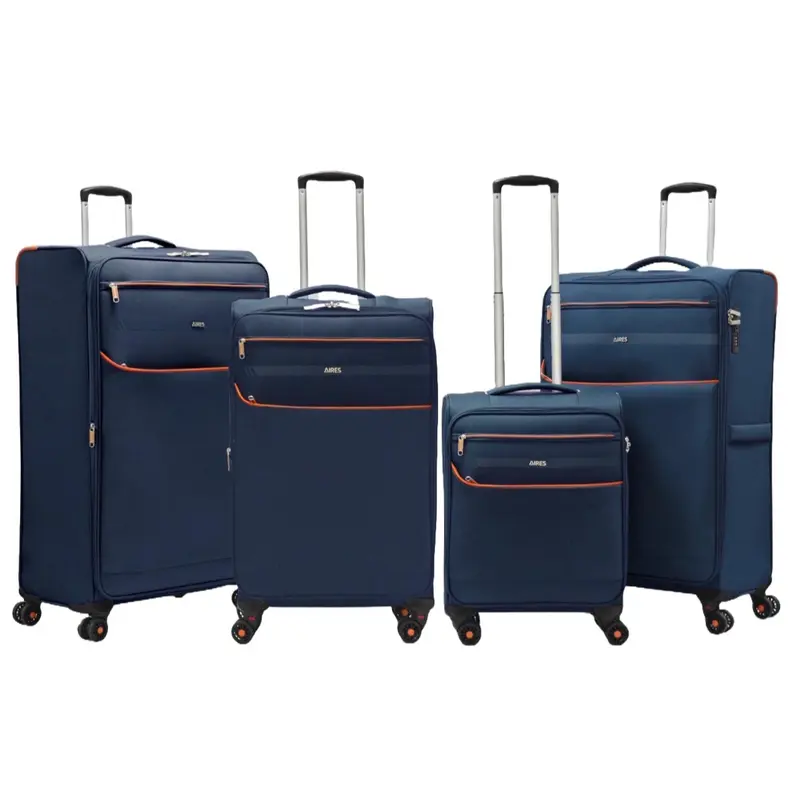 ARIES SUPER LIGHTWEIGHT SET OF 4 TRAVEL SUITCASE AR611 0