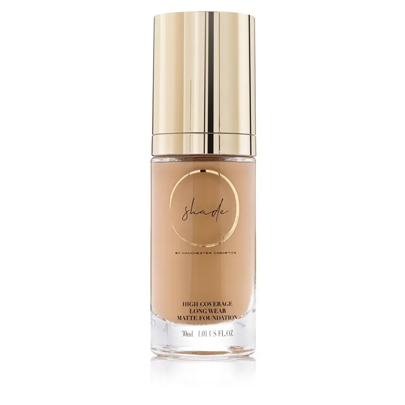 Number 4 Liquid foundation Matte High Coverage Long-lasting Cosmetic Flawless Lightweight Makeup 2