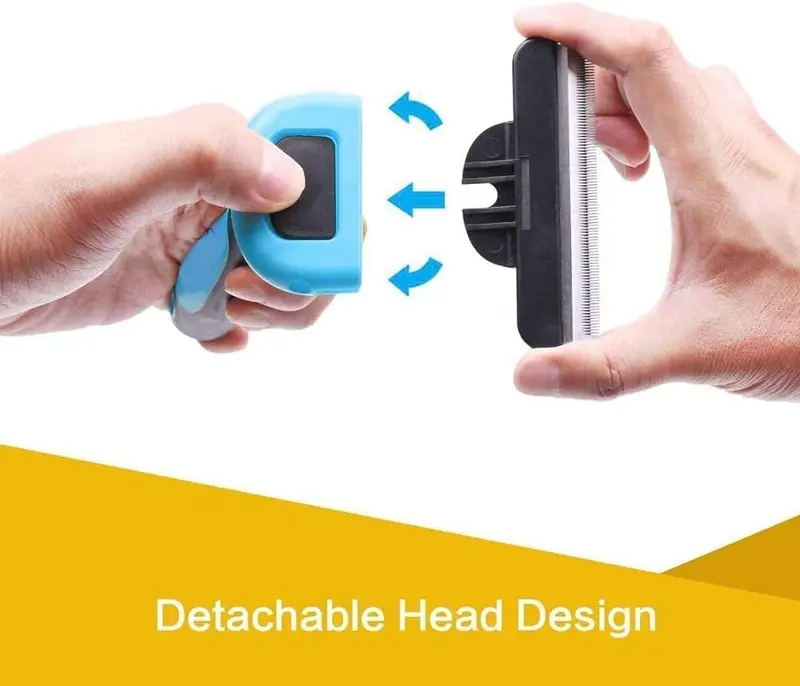 【Fast delivery】Pet Grooming Brush, Deshedding Tool for Dogs & Cats, Effectively Reduces Shedding by up to 95% for Short Medium and Long Pet Hair pet  brush-MYS 1
