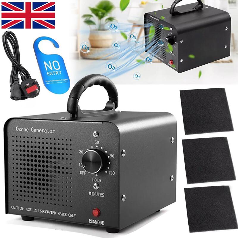 Commercial Ozone Generator Ozonizer Air Purifier Deodorizer Sterilizer Timer Car 7