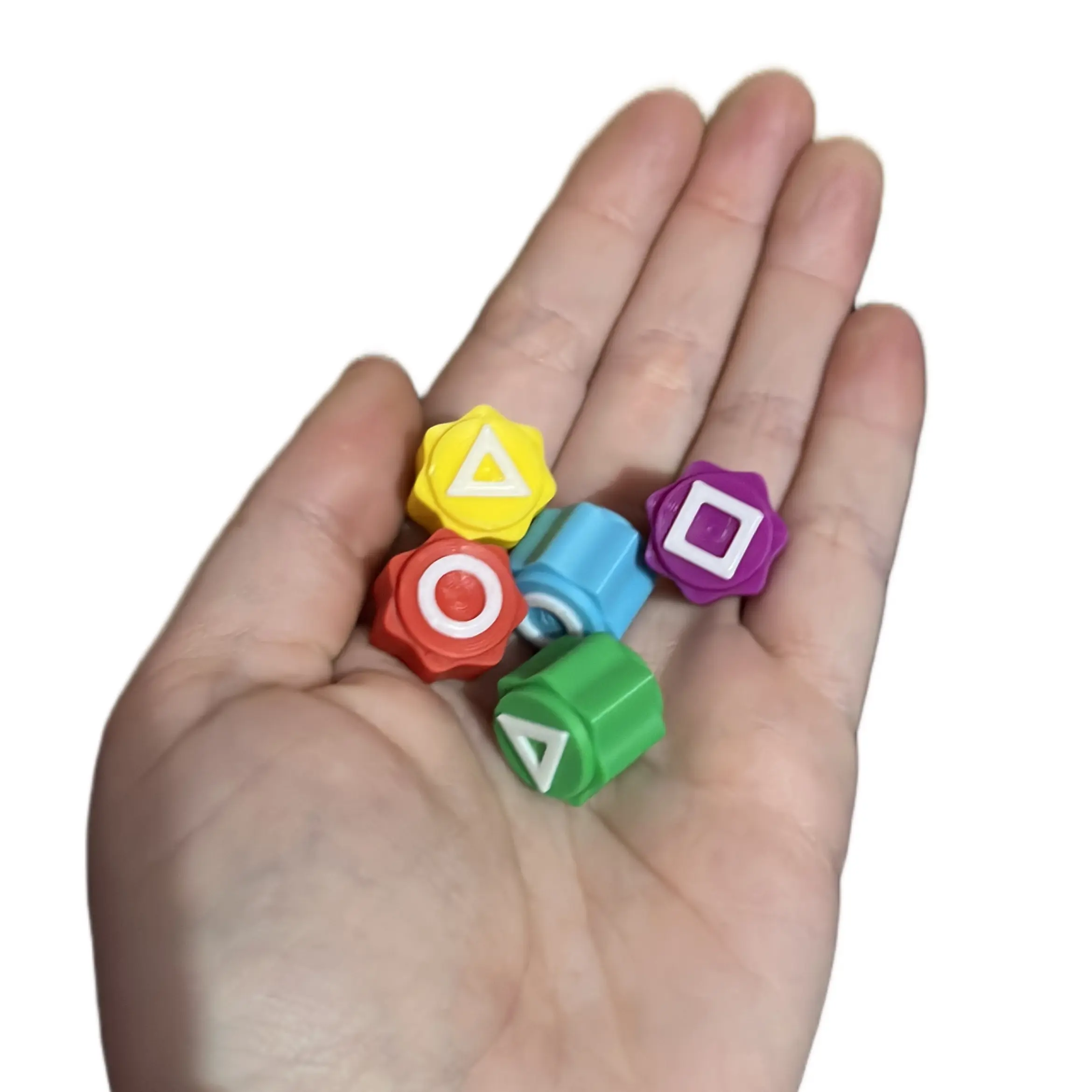 Gonggi Korean Dice Game Set - Squid Game Inspired, Multicolour