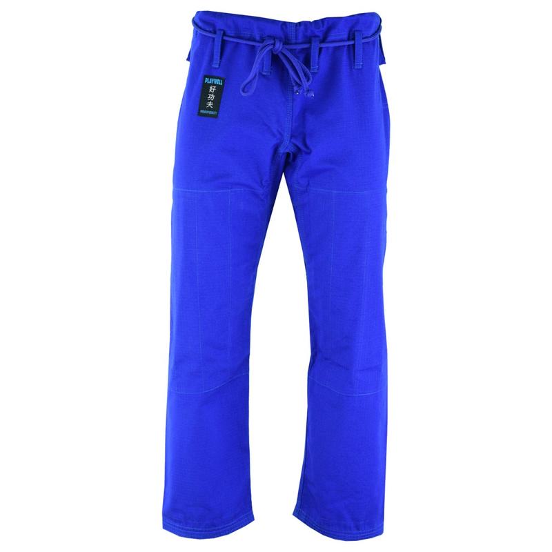 Product Introduction of PLAYWELL ADULTS MENS PRO ELITE BJJ JIU JITSU GI - BLUE 8