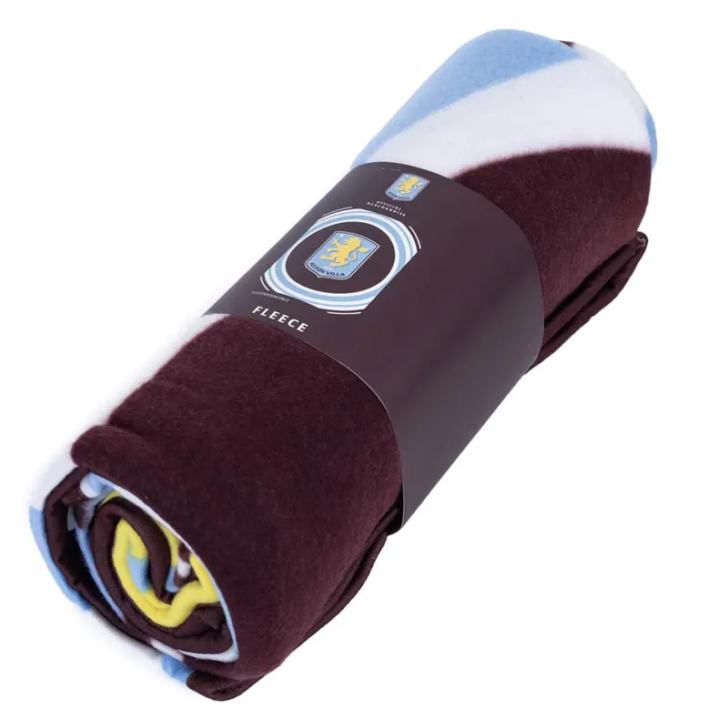 Aston Villa FC Pulse Fleece Blanket - Soft and Cozy 2
