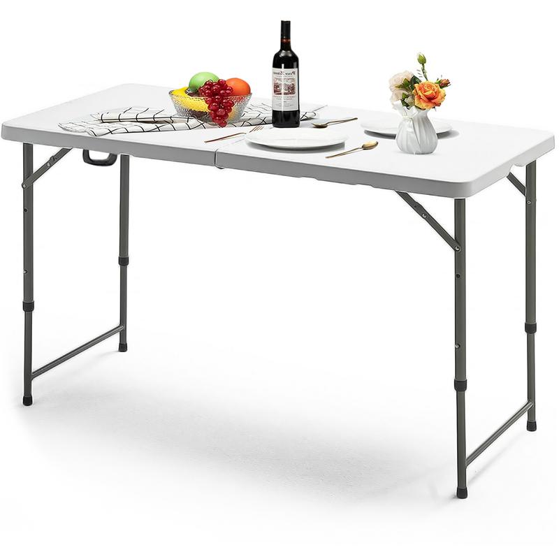 Catering Camping Heavy Duty Folding Trestle Table Picnic BBQ Party 4ft 5ft & 6ft 2