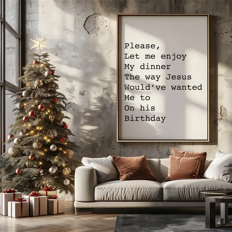 Christmas wall art, Pamela, Christmas Decor, Gavin & Stacey etsy prints Decoration Poster 3