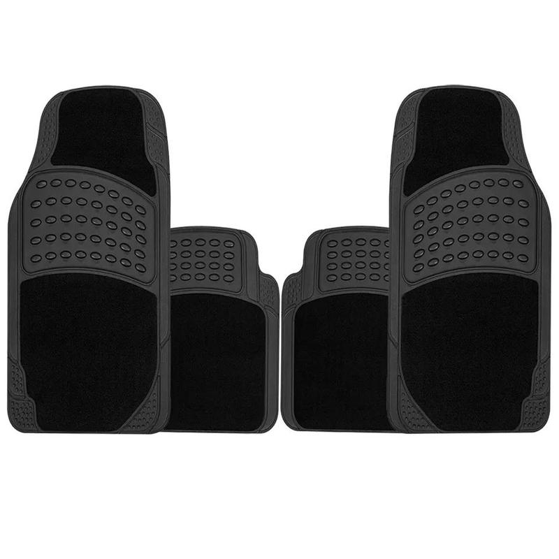 Car mats Floor Mat Liner Universal Non Slip Heavy Duty Rubber Waterproof UKED 6
