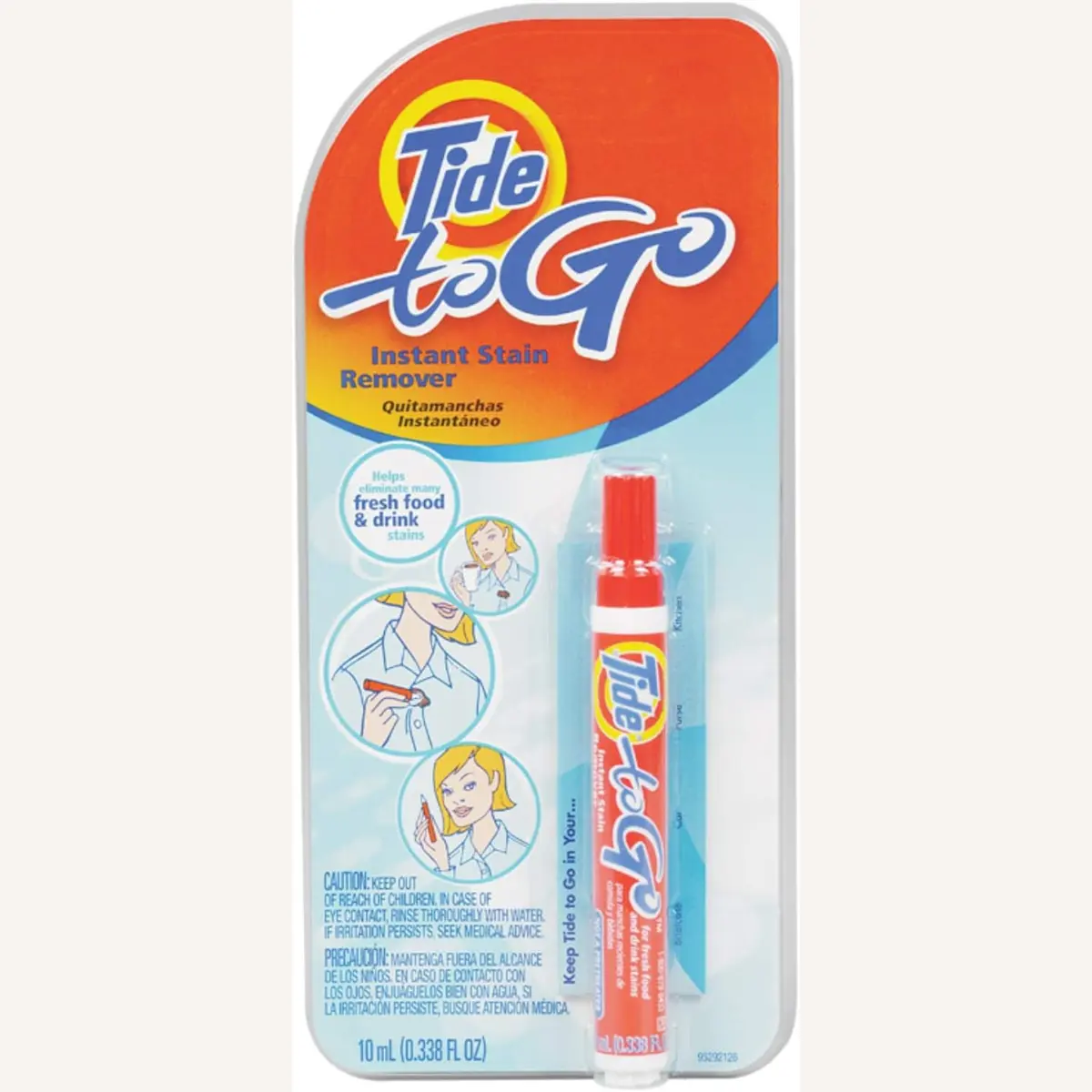 Procter & Gamble Tide to go Instant Stain Remover Pen for Household Cleaning Pack Unscented