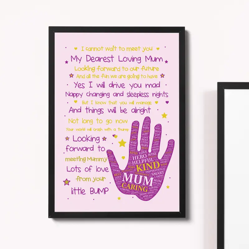 Mummy To Be Baby Shower Gifts From The Bump Baby Poem Gifts 2